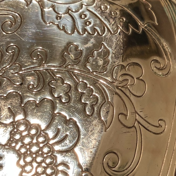 Brighton VANITY FAIR GARDEN HEART retired trinket dish - Picture 8 of 16